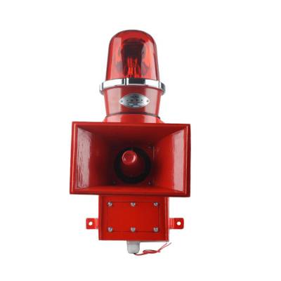 卓信YS-01F底部安裝聲光報(bào)警器、YS-300M起重機(jī)械用大功率聲光報(bào)警器220V廠家